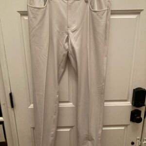 NWT Dunning Golf Men's Classic Cream Dress Pants